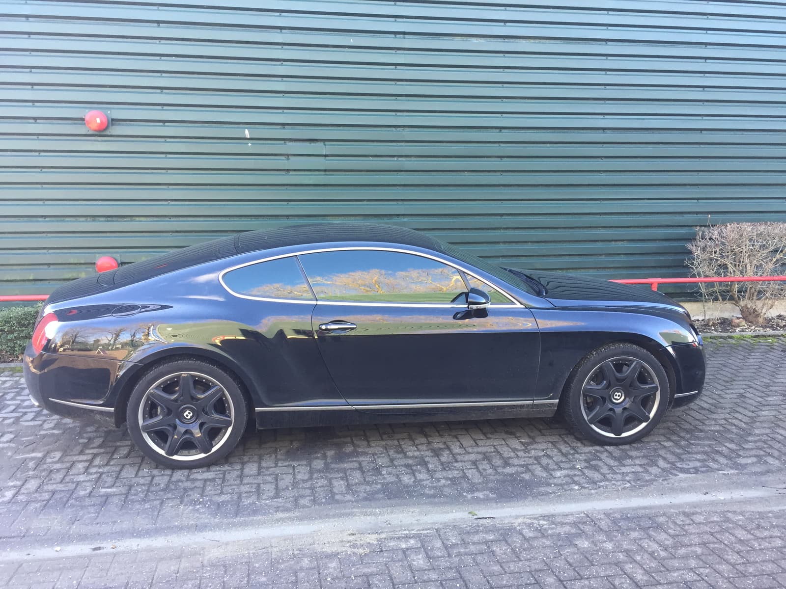 Bentley Continental GT at Motech Autocentres garage, Newbury