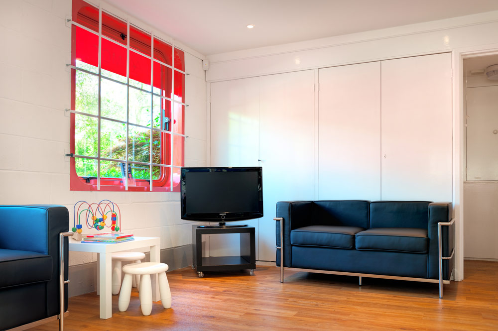 Comfortable family friendly Reception area.